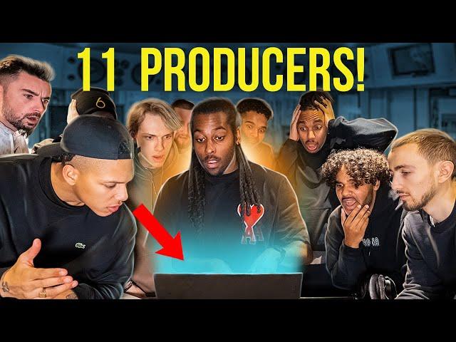 11 Producers Collab On a Beat… GONE WRONG (Pass the Beat Challenge)