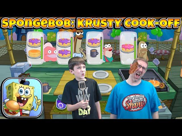 Spongebob Krusty Cook Off Gameplay and Review (iOS and Android Mobile Game)