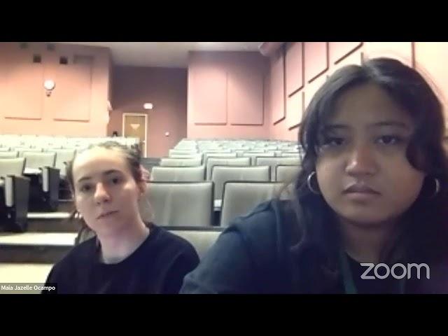 Maia Jazelle Ocampo's Zoom Meeting