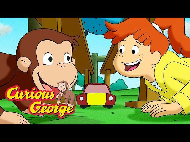 George & Allie's Car Wash  FULL EPISODE  Curious George  Kids Cartoon