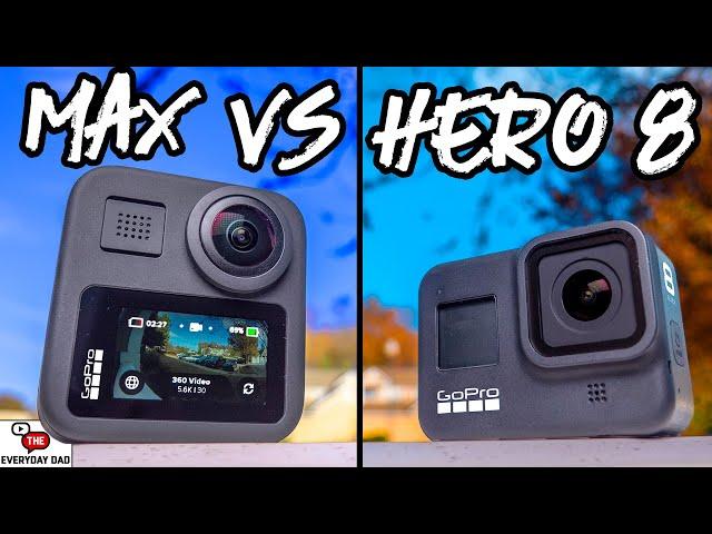 GoPro Hero 8 Black VS GoPro MAX | MONSTER Action Camera Battle!