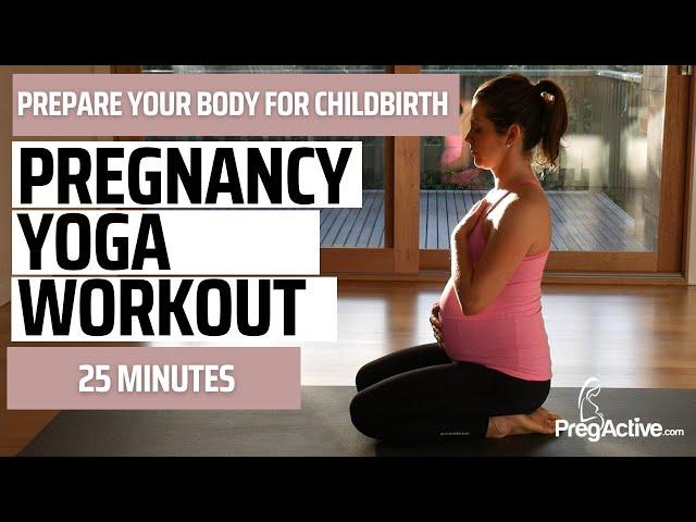 PREGNANCY YOGA: Prepare for Labor and Delivery with These Moves