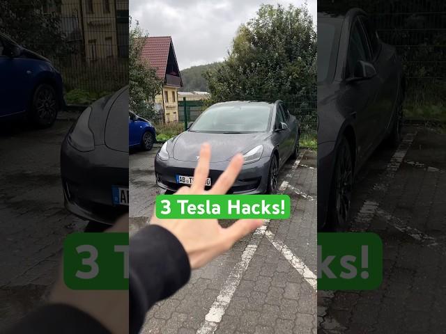 3 Tesla Hacks die du noch nicht kennst!