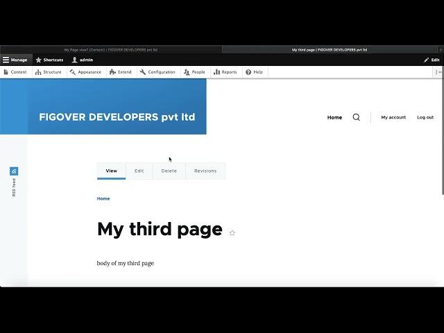 How to create page view and block view in Drupal 9