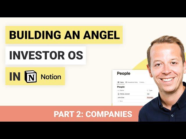 Building an Angel Investor OS in Notion | Part 2: Companies