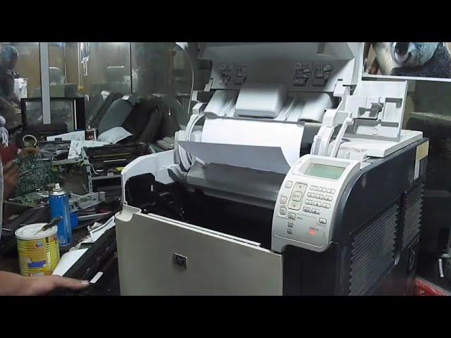 hp 4015 13.20.00 jam in fuser area and laser cleaning حل مشاكل الحشر الشائعة ل برنتر ٤٠١٥