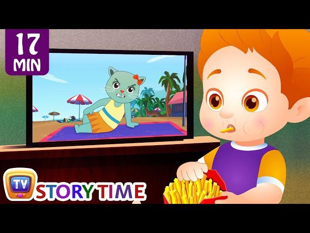 ChaCha Watches Too Much TV + More Good Habits Bedtime Stories & Moral Stories for Kids – ChuChu TV