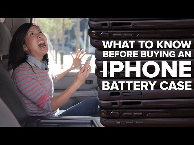 What to know before buying an iPhone battery case