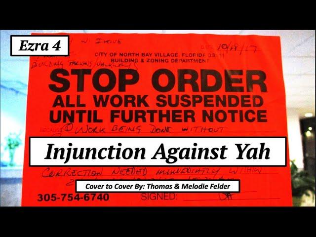 Ezra 4 - Injunction Against Yah - #Cover2Cover Bible Study : 6am -7 am est Live