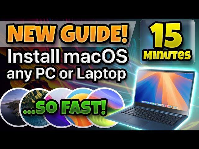 [NEW]Hackintosh 15 Minutes Quick Install, The last Guide you will ever watch