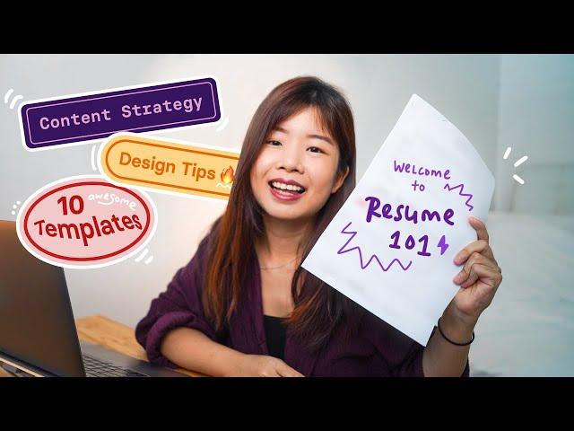 15 tips to design your resume as a UI/UX/Product Designer + Figma Templates