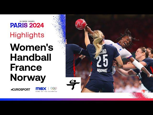 THE CELEBRATIONS CAN START!  | France vs Norway Women's Handball Highlights | #paris2024