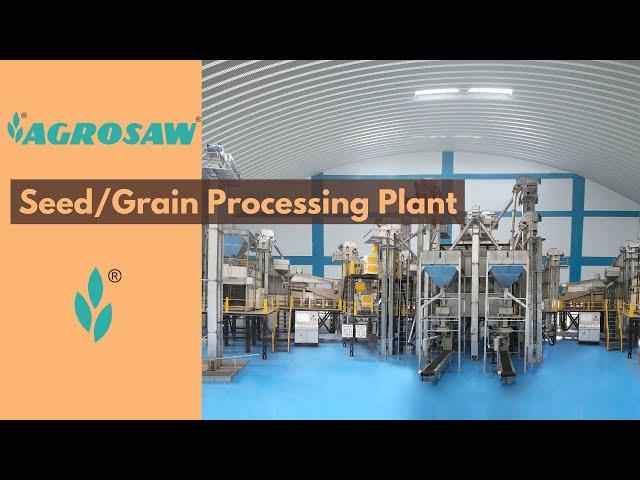 Agrosaw Multi Seed/Grain Processing Plant | सभी तरह के बीज साफ और ग्रेडिंग करने वाला प्लांट 1-10 TON
