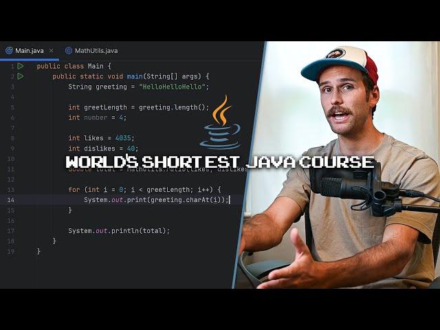 Learn Java in 15 Minutes (seriously)