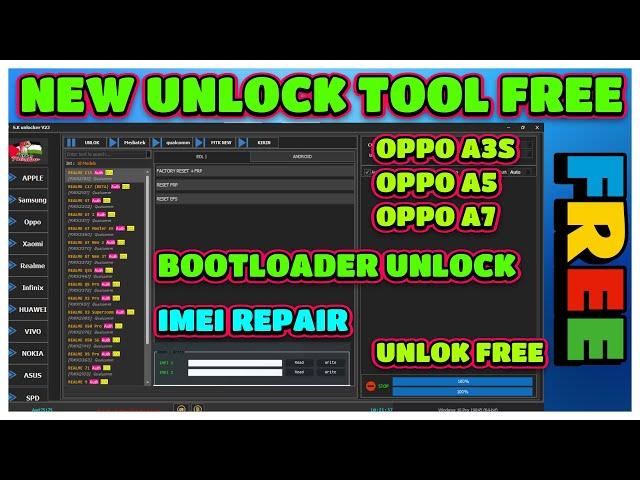 Oppo, Realme, Tecno, Vivo IMEI REPAIR Tool | Samsung frp tool 2024, Samsung frp bypass tool 2024