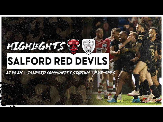 Salford Red Devils vs Leigh Leopards | Play-Off Eliminator 1 | Highlights