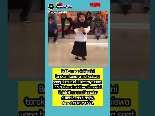 Viral Rina Mungil, bikin geger se indonesia, Mahasiswa UHO Sultra , yg kecil, mungil dan pede abis