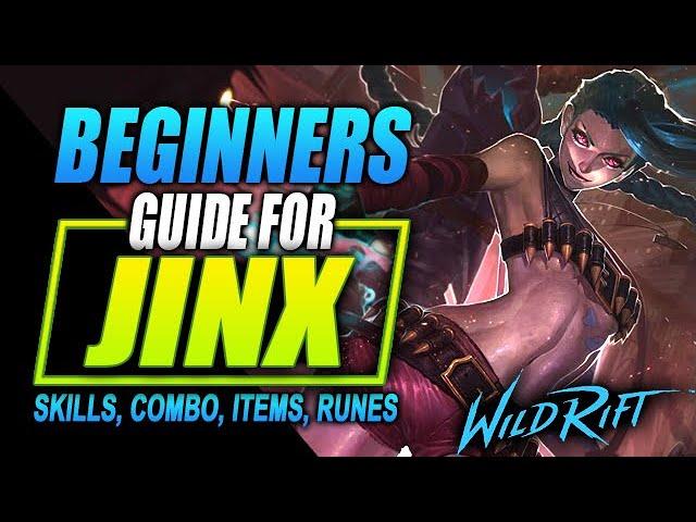 Jinx Wild Rift Guide | Combo, Skill, Items | League of Legends