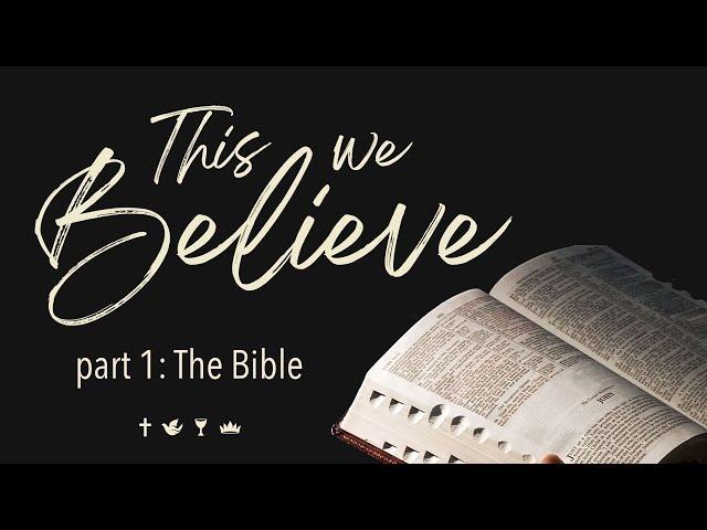 Sunday Service | This we Believe: The Bible | Lizzy Jorgensen | Sept 29