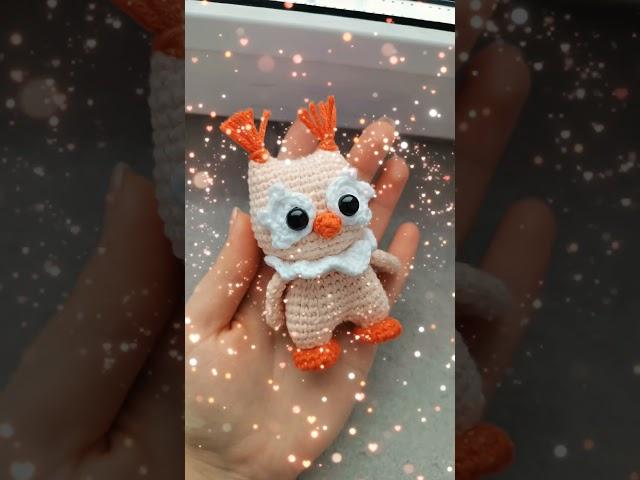 Тг в профиле  вязаная сова #crochet #handmade #вязание #amigurumi #вязаниекрючком #амигуруми