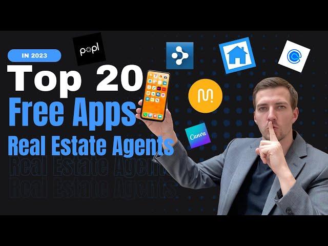 Top 20 Free Apps for Real Estate Agents in 2023