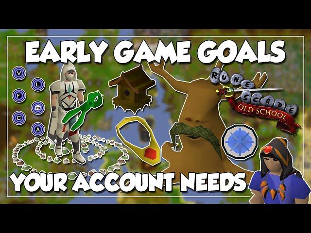 Early Game Goals Your OSRS Account NEEDS - OSRS Account Progression Guide