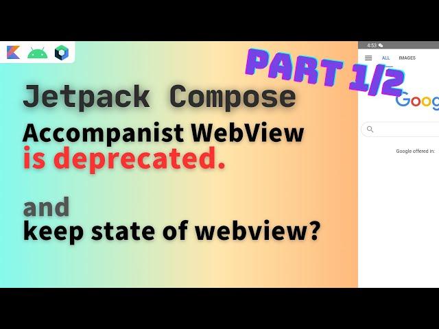 jetpack compose webview | jetpack compose webview example | jetpack compose webview android | part 1