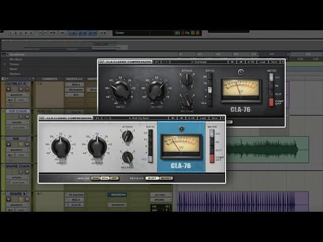 Parallel Compression for Drums with CLA-76 and PuigTec EQ