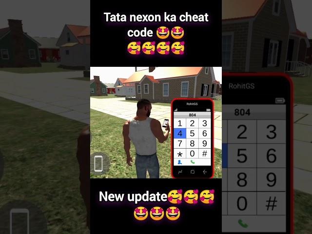 TATA nexon ka cheat code  Indian bike driving 3d #shorts #yt shorts