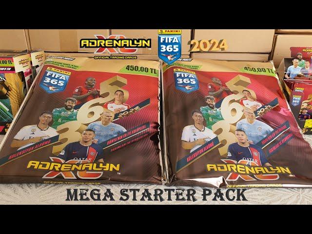 Mega Starter Pack! Panini Fifa 365 Adrenalyn XL 2024 || [TR] Mega Başlangıç Paketi!