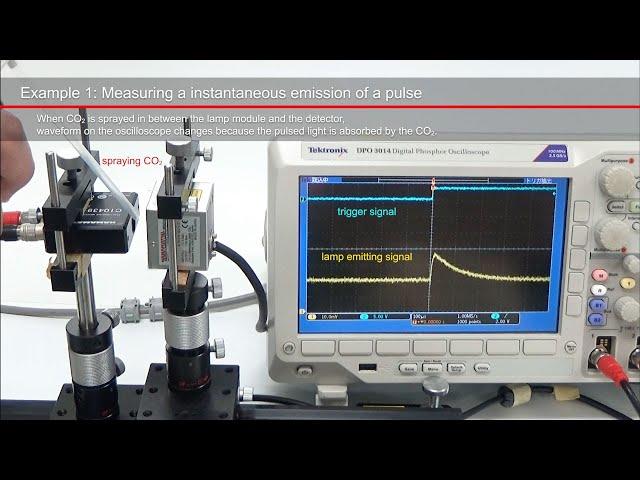 Xenon Flash Lamp: Gas measurement