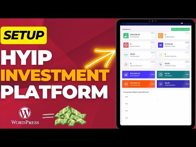 How To Make Investment Platform Hyip In Wordpress 2023 | Mlm Investment