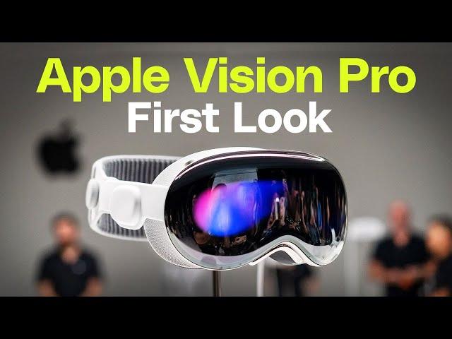 Apple Vision Pro first look