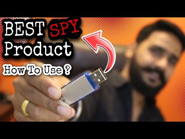 Spy Voice Recorder PenDrive  | MiNi Hidden Audio Recorder | Record Clear & Crisp Audio | USB