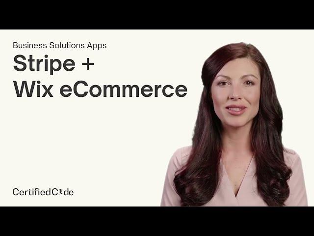 Accept Payments with Stripe on Wix eCommerce | Certified Code