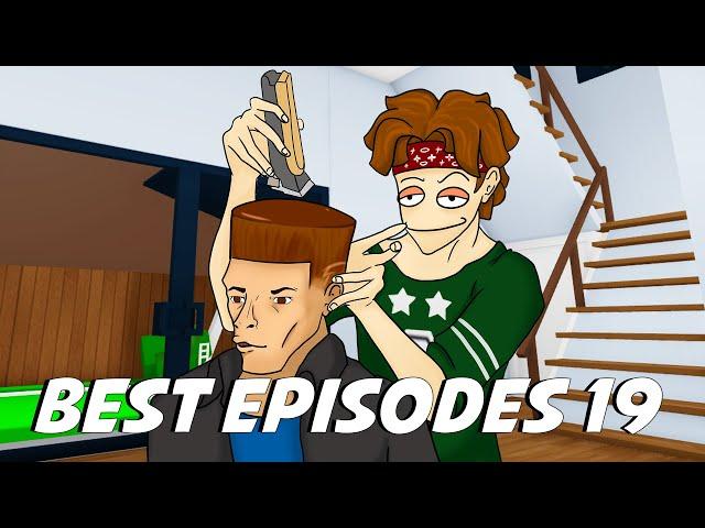 BEST EPISODES COMPILATION 19 / ROBLOX Brookhaven RP - FUNNY MOMENTS