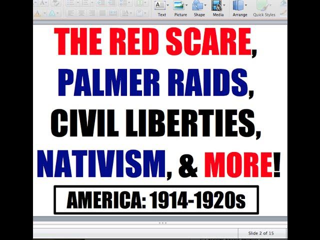 Sedition Act, Red Scare, & Palmer Raids Explained