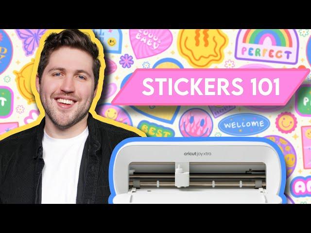 The ULTIMATE guide to making stickers with your Cricut Joy Xtra