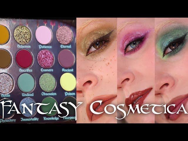 Harvest of Souls | 6 Dark & Magical Looks with Fantasy Cosmetica’s DnD-Inspired Palette 