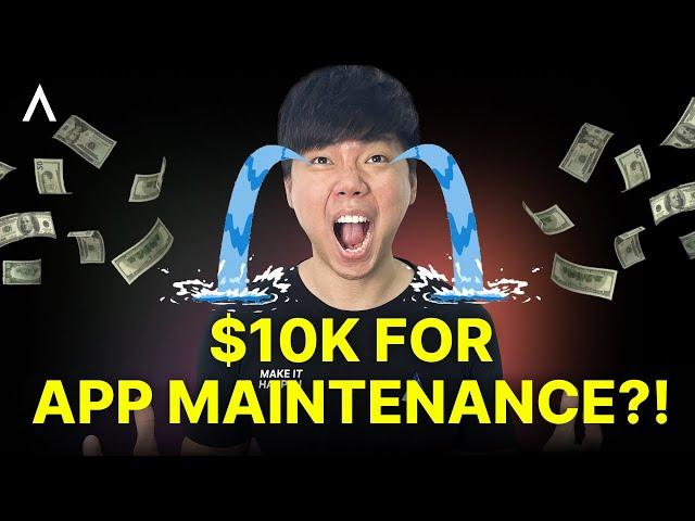 How much does app maintenance cost? | 5 HACKS I recommend to save over $1,000/month