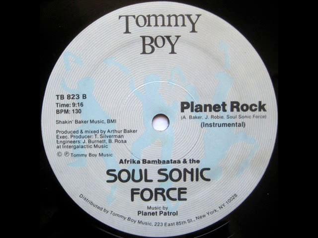 Afrika Bambaataa & The Soul Sonic Force - Planet Rock (Instrumental) (1982)