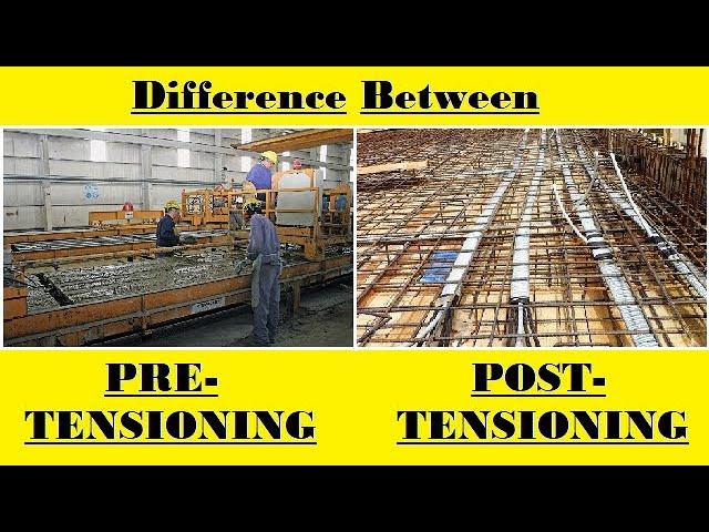 Pre Tensioning VS Post Tensioning