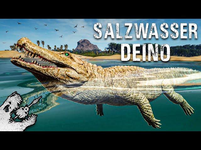 SALZWASSER - DEINOSUCHUS jagd im OZEAN nach großer Beute  - The Isle