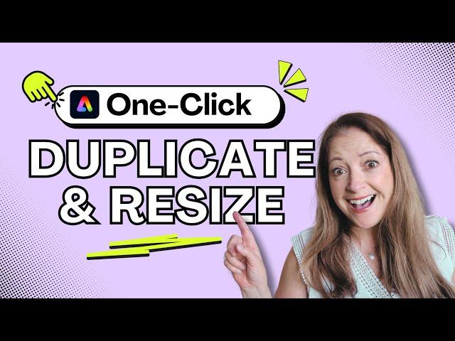 Adobe Express RESIZE AI  1-Click Magic for Perfect Brand Graphics