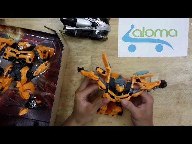 Hướng dẫn lắp ghép robot biến hình ô tô Transformer Bumble Bee How to assembly instructions