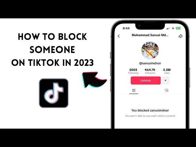 [eng] Cara Block orang di TikTok 2023