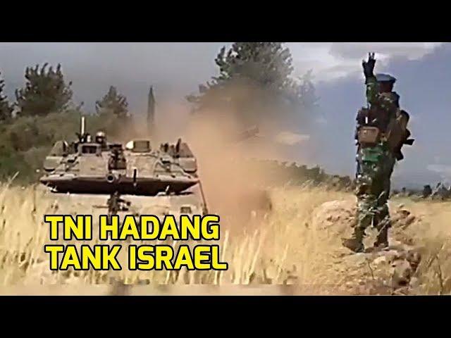 VIRAL Prajurit TNI Hadang Tank Israel di Perbatasan Lebanon
