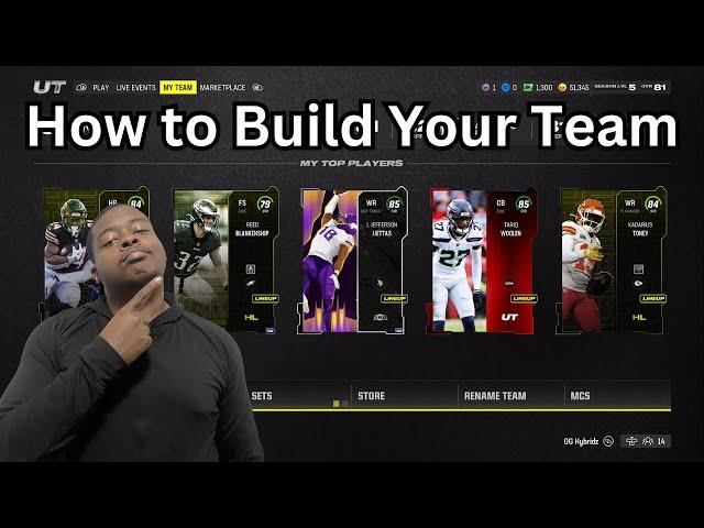 How To Build Your Madden 24 Team #madden24