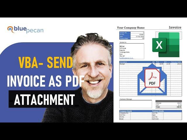 Excel VBA - Attach (Invoice) PDF to Email and Send to Email Address (Based on Cell Value)