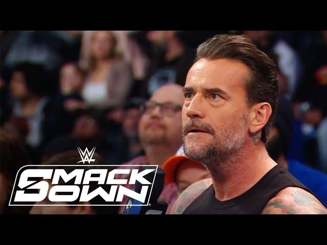 CM Punk, Drew McIntyre, Seth Rollins, Damian Priest, Logan Paul Talk SmackDown 2/28/25 | WWE on USA